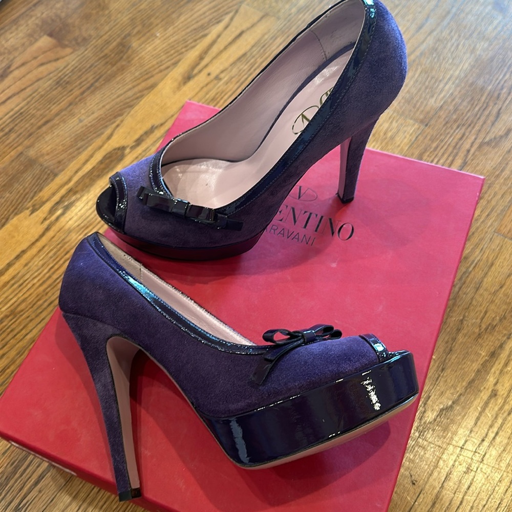 Valentino Garavani Purple High Heels